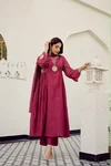 KF 311 Kalaai Muslin Embroidery Kurti With Bottom Dupatta
