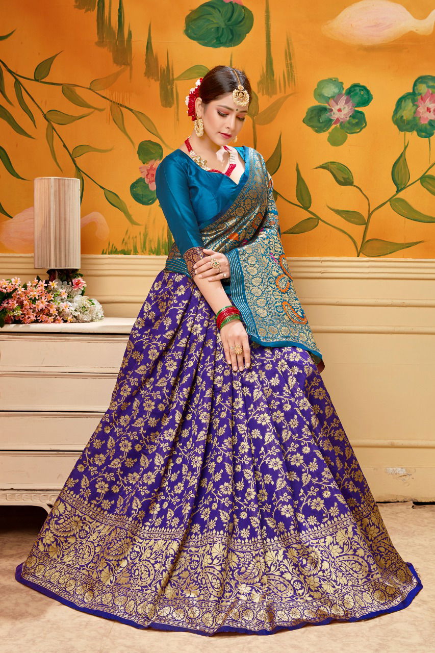Virasat Silk Latest Heavy Designer Wedding Wear Silk Saree Collection 