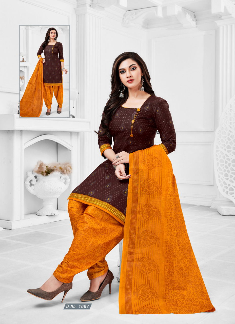 SC Punjabi Patiyala Vol 1 Latest Printed Cotton Casual Wear Dress Material Collection