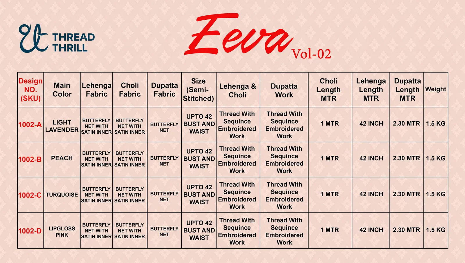 Eeva Vol 2 By Tt Butterfly Net Weeding Wear Lehenga Choli Exporters In India
