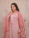 Naisha K 198 Jaipuri Cotton Designer Neck Pattern Kurta Set Wholesale Suppliers In Mumbai