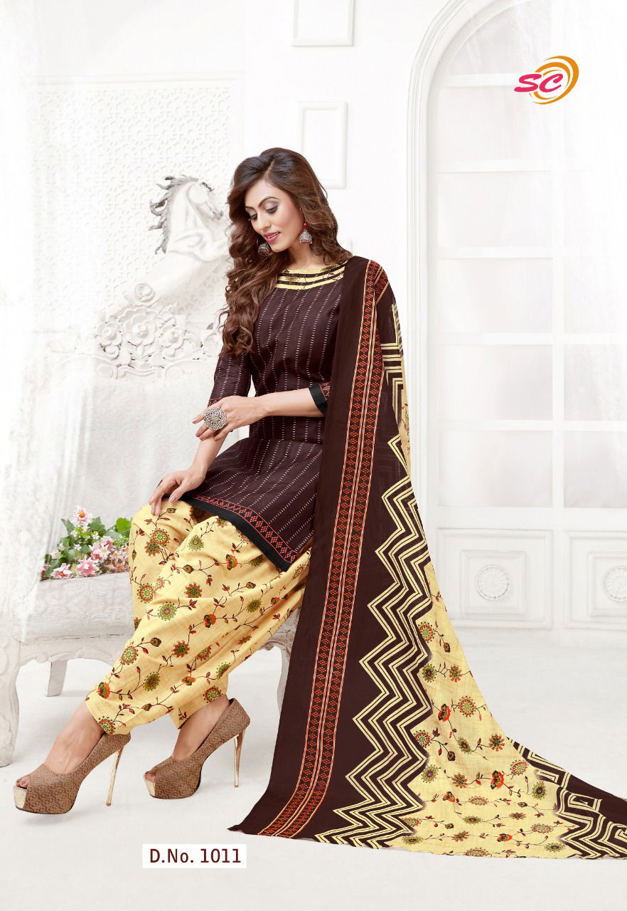 Sc Panetar 1 Edition Latest Fancy Regular Casual Wear pure Cotton Readymade Salwar Suit Collection
