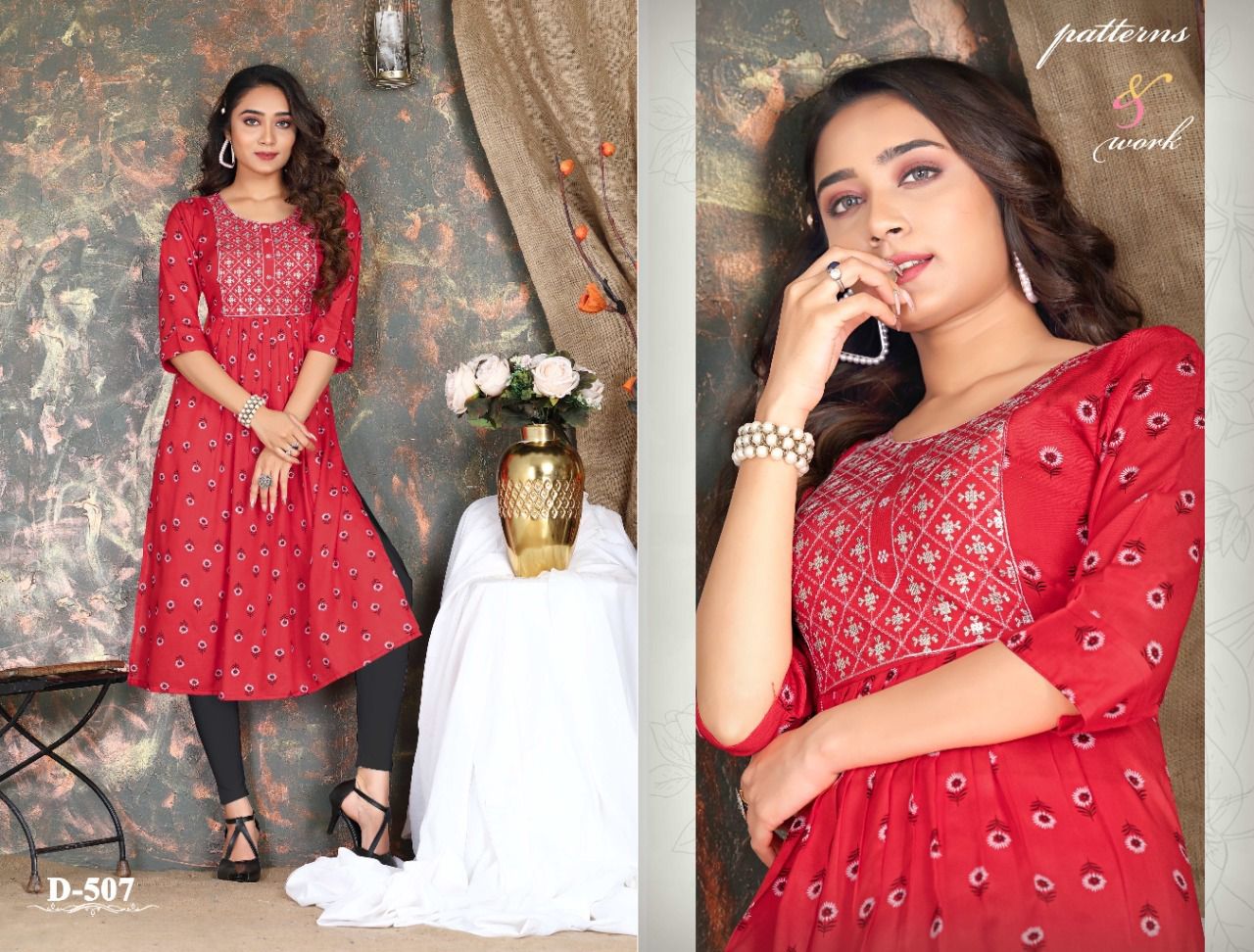Beauty Queen Smarty 2 Casual Daily Wear Rayon Printed Designer Kurti Collection