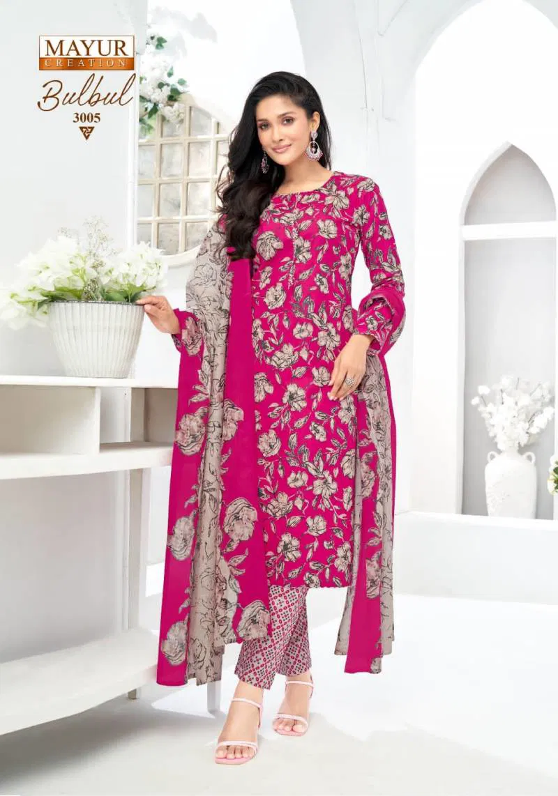 Bulbul Vol 3 By Mayur Cotton Printed Dress Material Bulk Orders In India