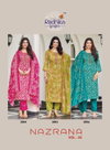 Nazrana Vol 3 By Radhika Jam Satin Printed Readymade Suits Best Wholesale Shop In Surat