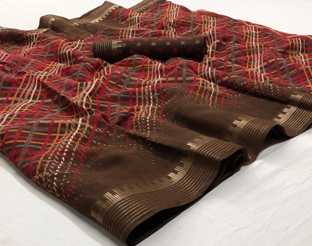 Latest Designer Printed Daily Wear Saree Collection  