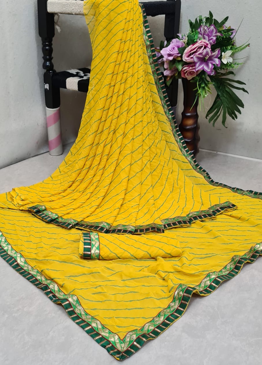Mahek 16 Latest Casual Wear Designer Festive Wear Georgette Saree Collection  