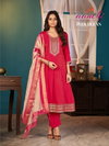 Plus Tiguan By Aanchi Roman Shimmer Kurti With Bottom Dupatta Exporters In India
