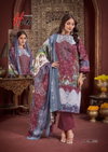 Aayat Vol 2 By Hala Cotton Digital Karachi Dress Material Exporters In India
