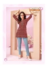 Crystal Vol 5 By Mayur Poplin Cotton Printed Ladies Top Wholesale Shop In Surat

