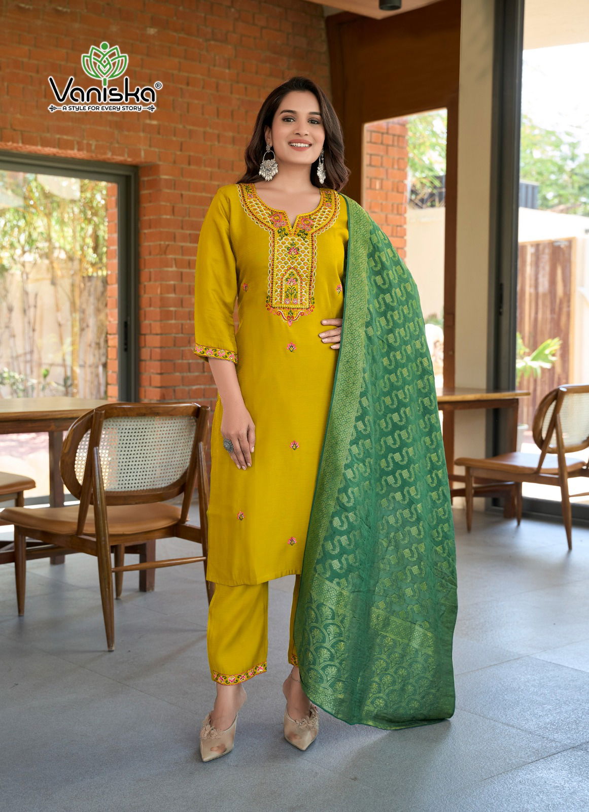 Fantasy Vol 1 By Vaniska Viscose Kurti With Bottom Dupatta Wholesale Online
