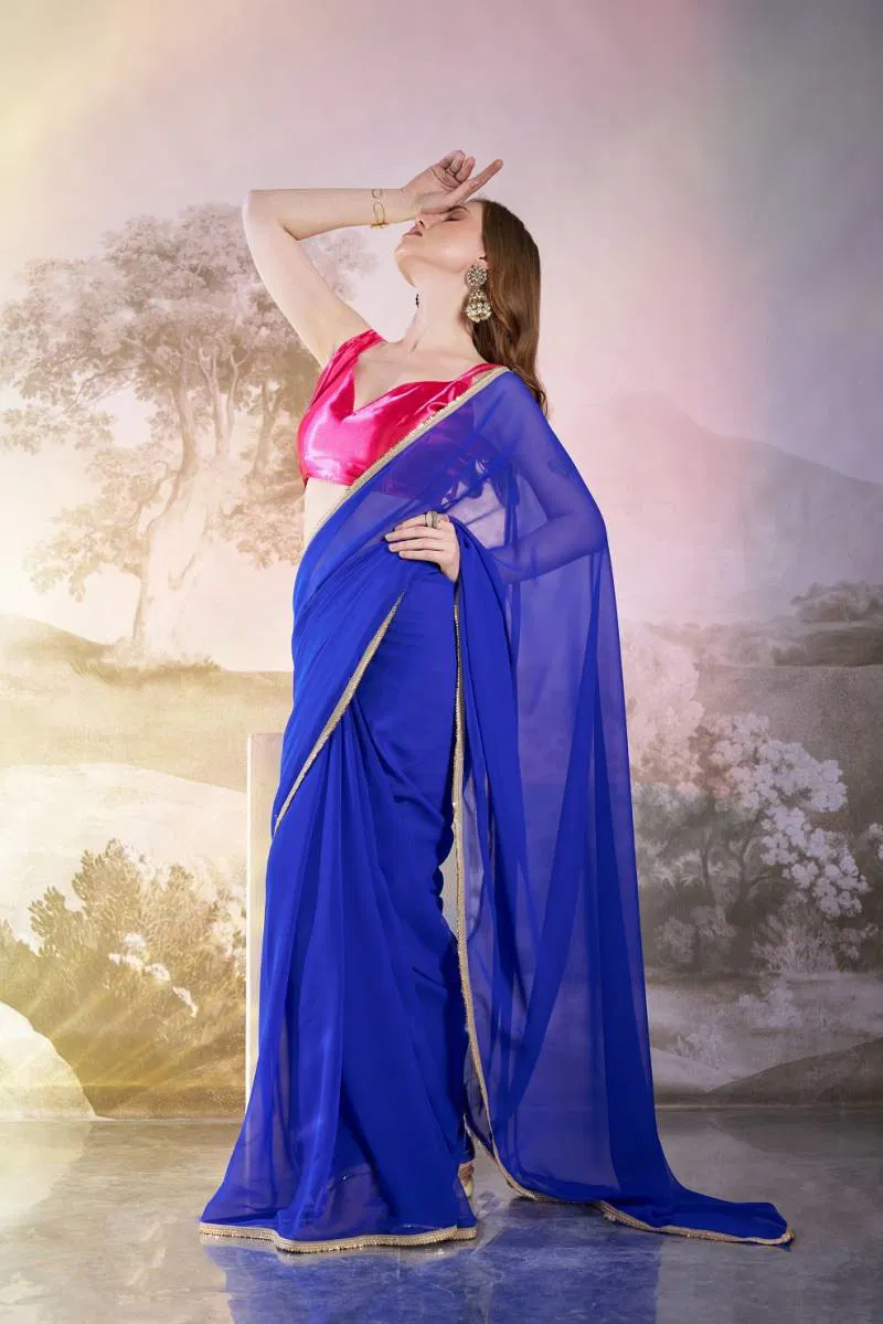 Ziva 39 Chiffon Silk Printed Party Wear Saree Best Wholesale Shop In Surat