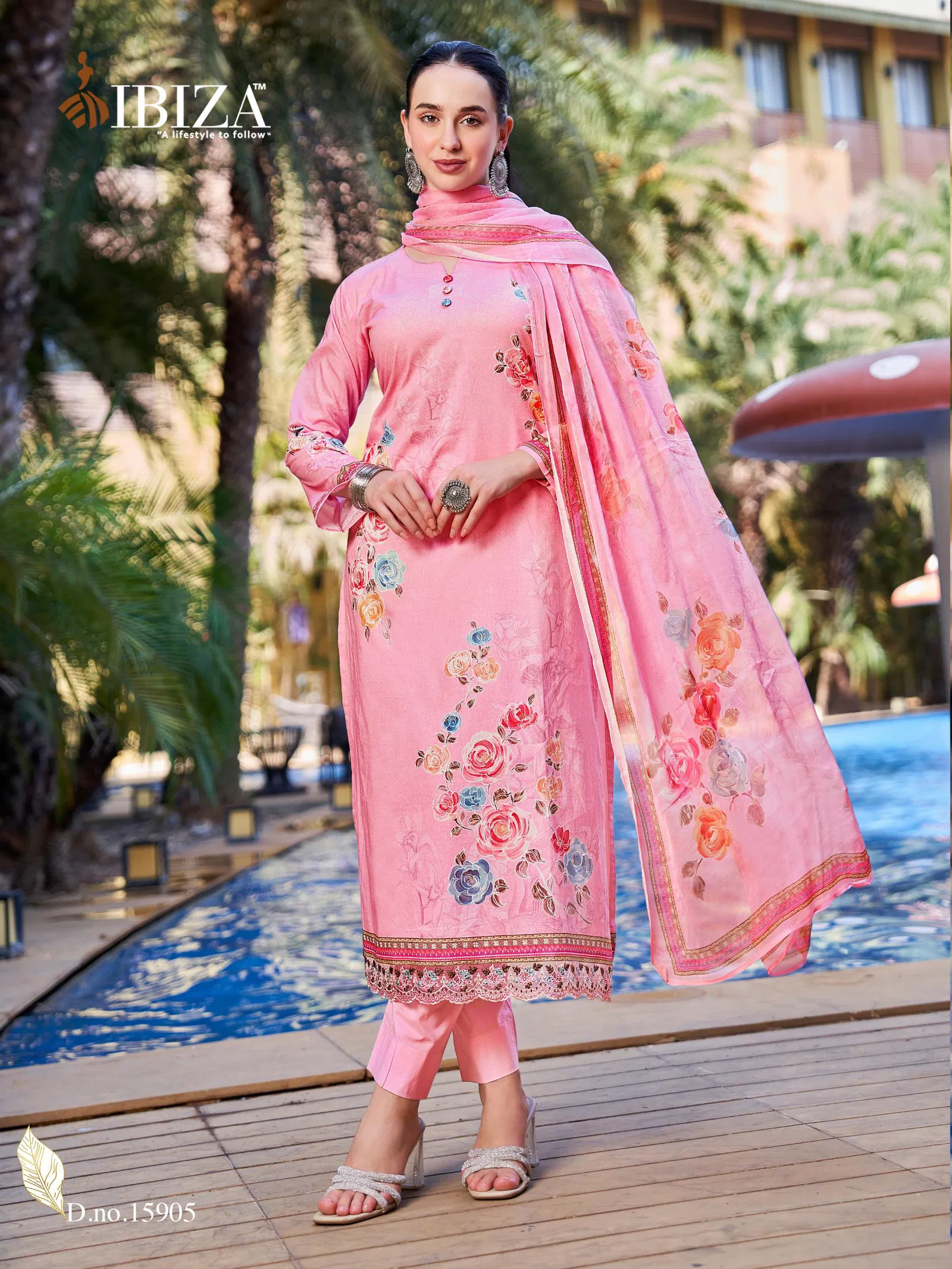 Hill Queen By Ibiza Lawn Cotton Printed Surat Salwar Kameez Wholesale Market