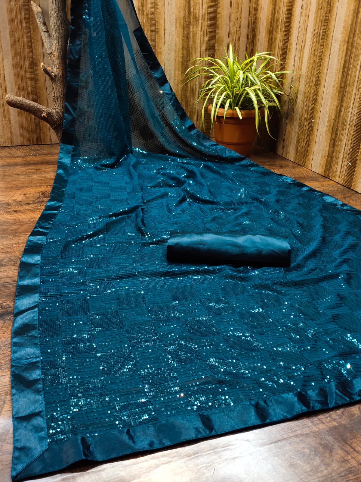 Rim Zim 2 Designer Sequence Soft Georgette Fancy Party Wear Sarees Collection
