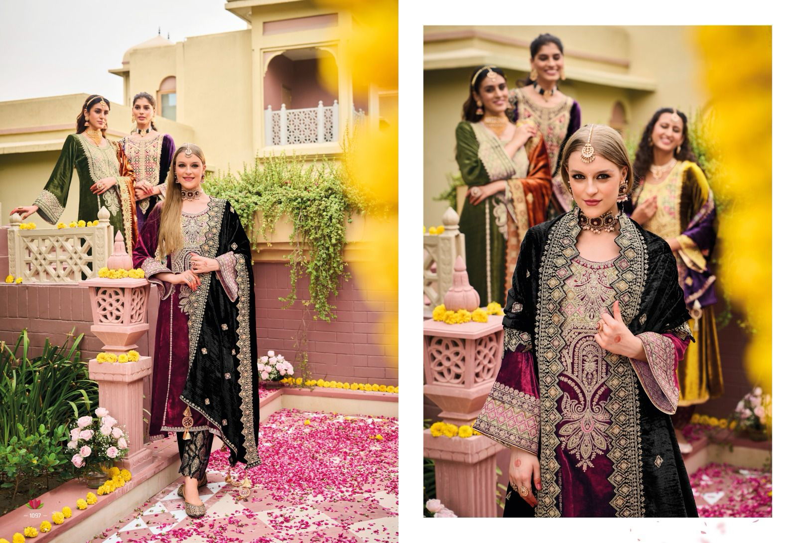Kuch Khaas Vol 9 Heavy Viscose Velvet Designer Salwar Suits