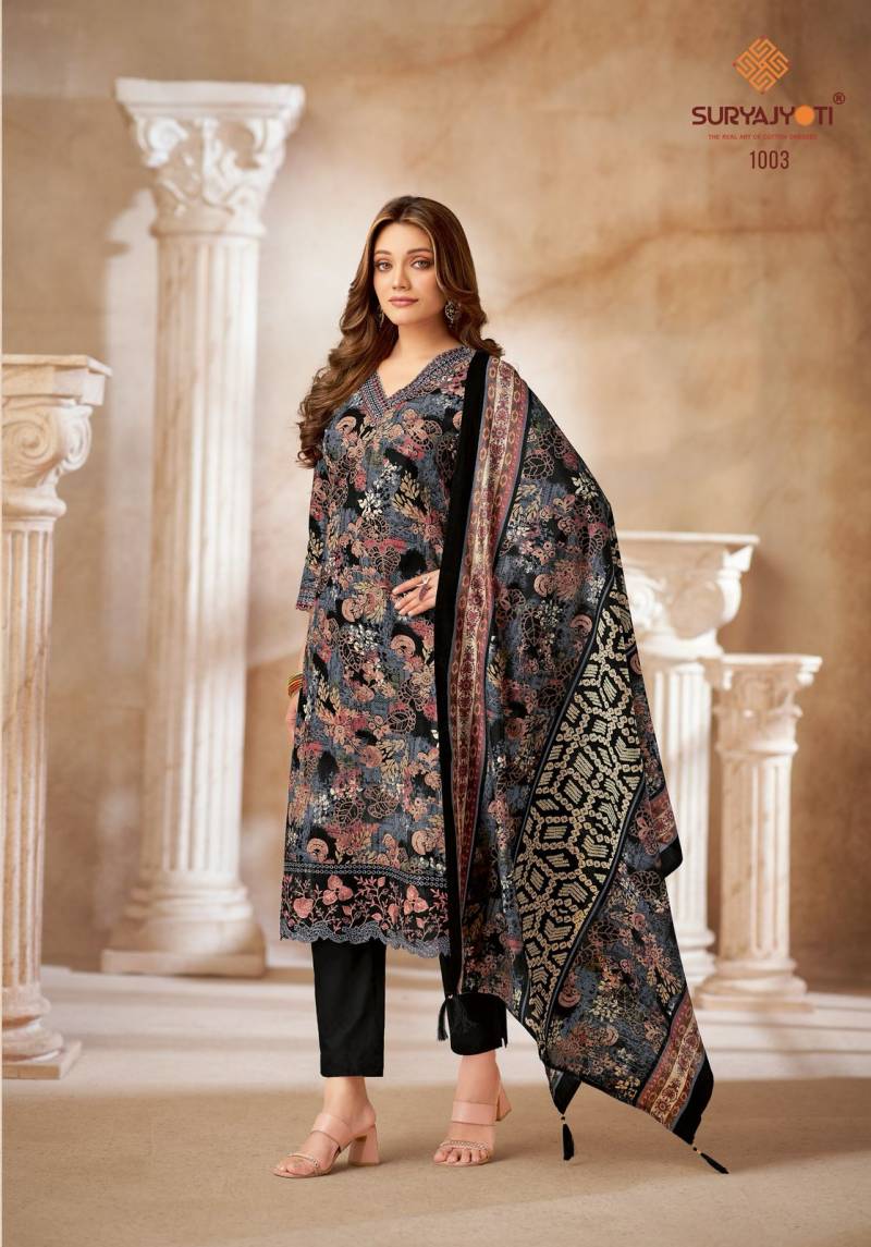 Pariza Advance Vol 1 By Suryajyoti Cotton Readymade Suits Suppliers In Mumbai