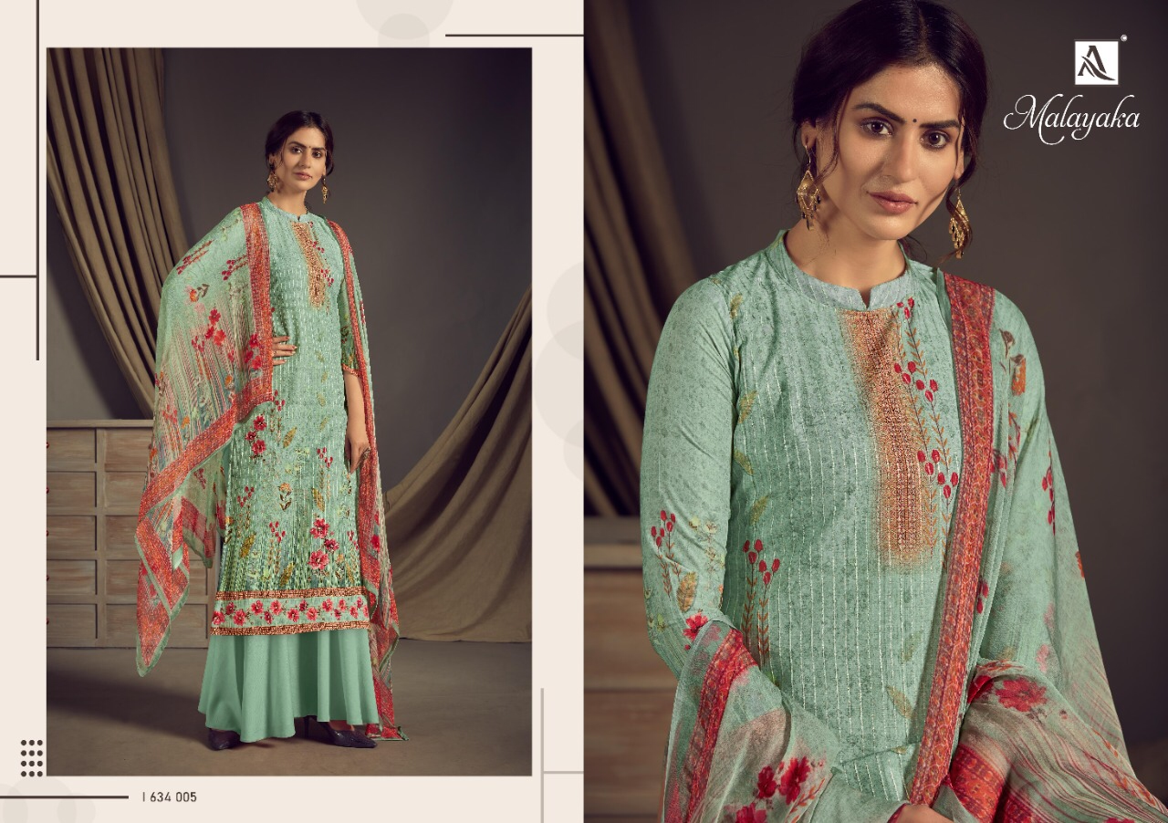 Alok Malayaka Latest Designer Fancy Casual Regular Wear Exclusive Dress Material Collection
