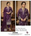 Hoor Tex 583 A To D Slub Armani Embroidery Wedding Salwar Suit 