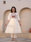 Tanyaa P 320 Mul Cotton With Handwork Touchup Kurti With Bottom Wholesale Suppliers In Mumbai