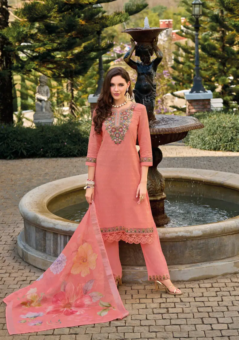 Summer Garden Vol 2 By Kailee Cotton Online Kurti With Bottom Dupatta Wholesale