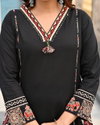 Naisha K 345 Cotton Embroidery Kurti With Pant And Dupatta Bulk Orders In India