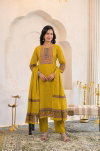 Naisha K 126 Cotton Fancy Readymade Suits Exporters In India