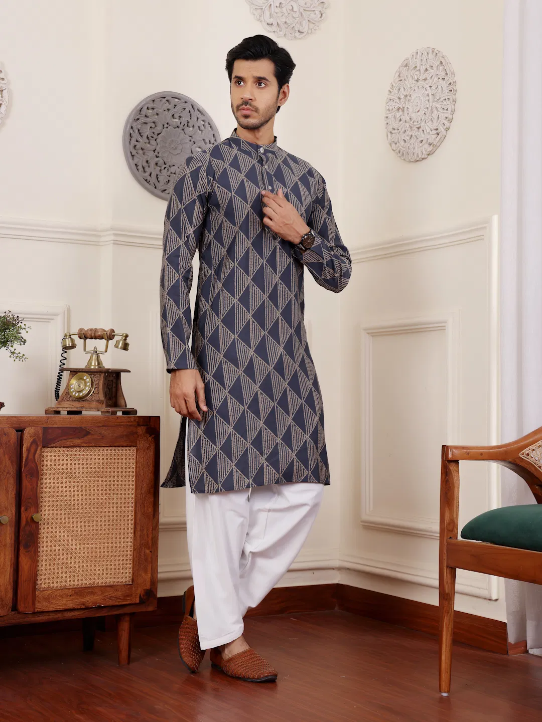 Rw Modal Silk Kurta Pyjama Wholesalers In Delhi