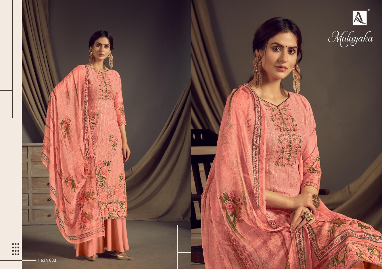 Alok Malayaka Latest Designer Fancy Casual Regular Wear Exclusive Dress Material Collection

