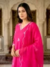 KF 5035 Kalaai  Muslin Cotton Kurti With Bottom Dupatta
