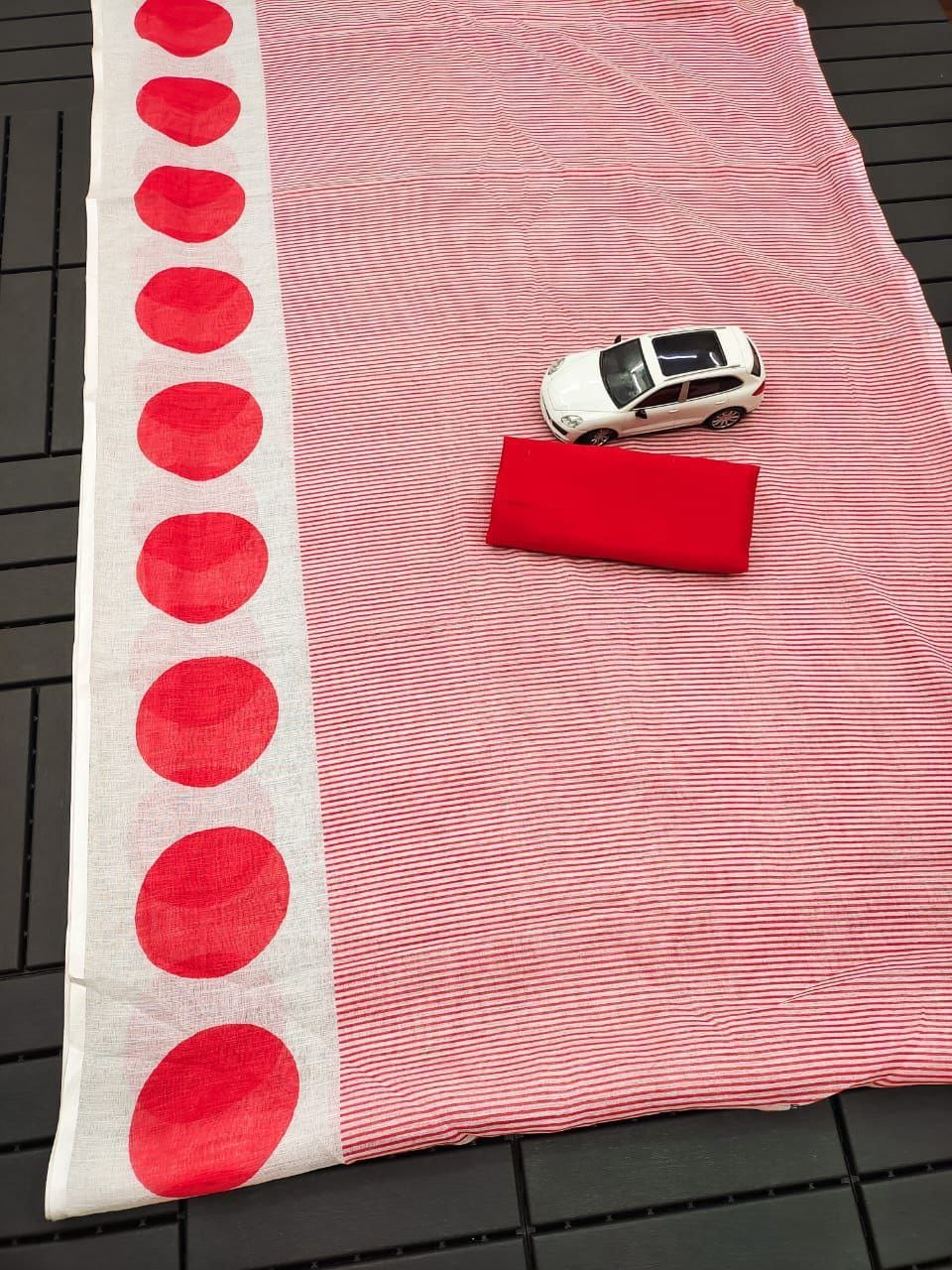 MG 325 Designer Plain Linen Digital Printed Sarees Wholesale Market In Surat 
