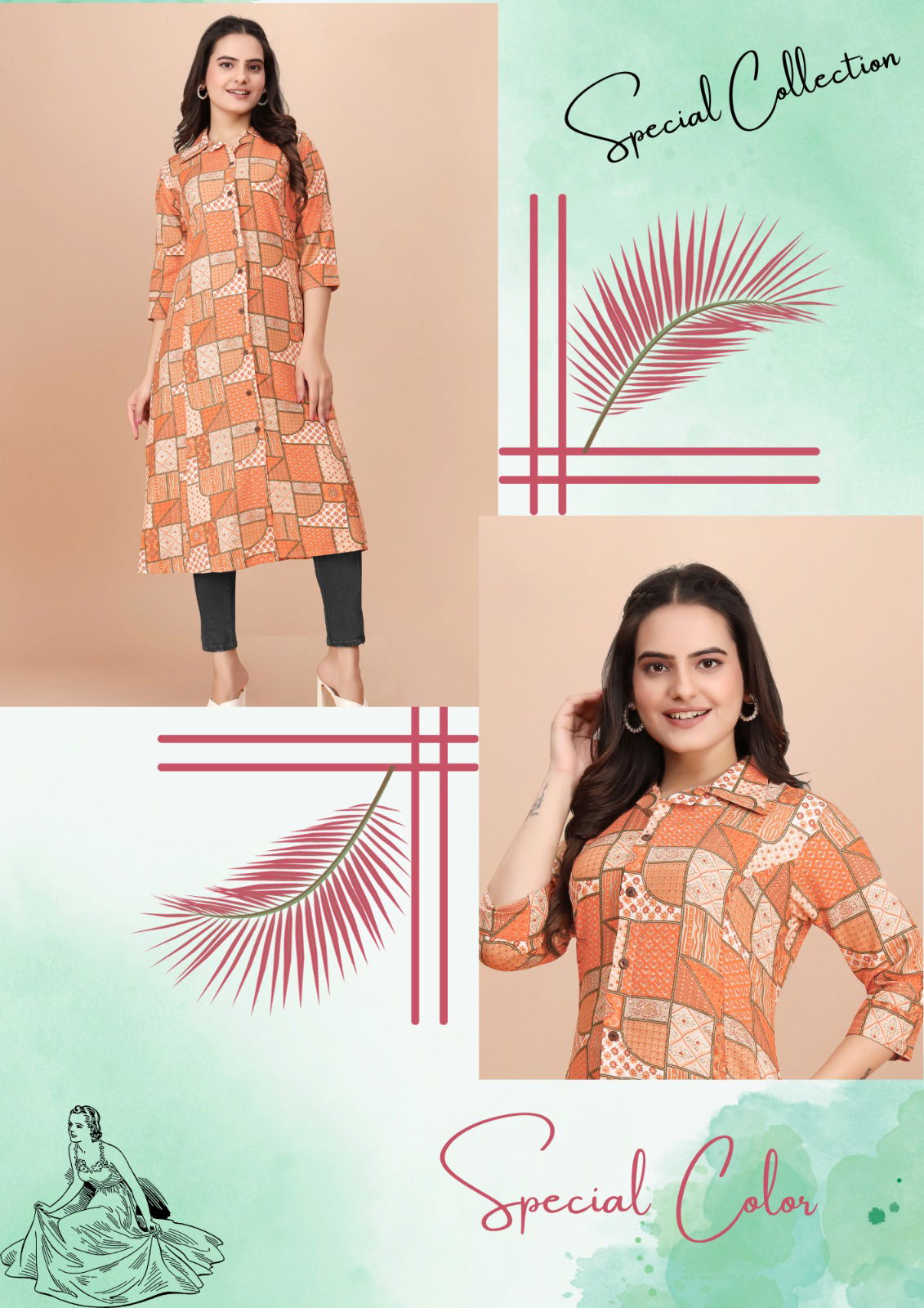 DC K06 Daily Wear Kurti Wholesale clothing distributors in India