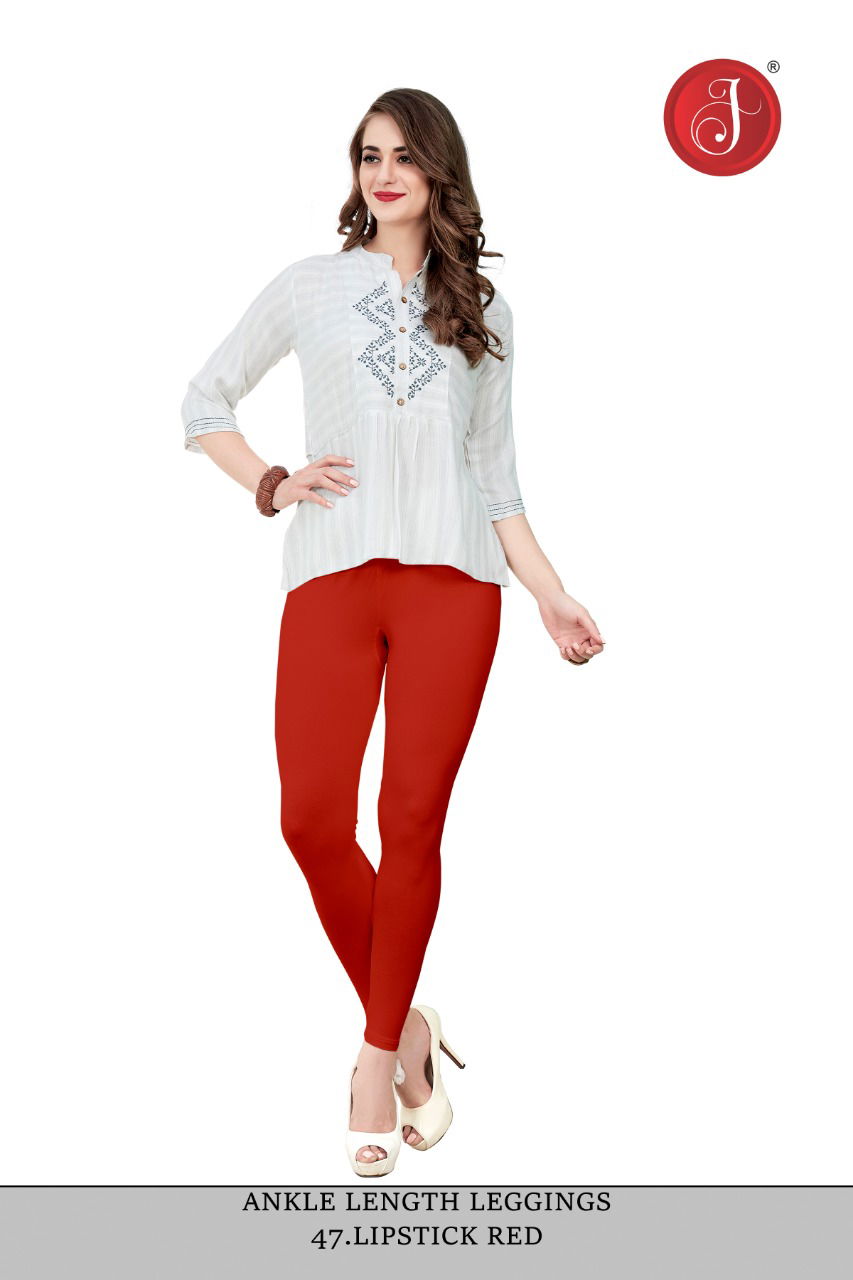 Ankle Latest Comfortable Leggings Cotton Lycra Leggings Collection
