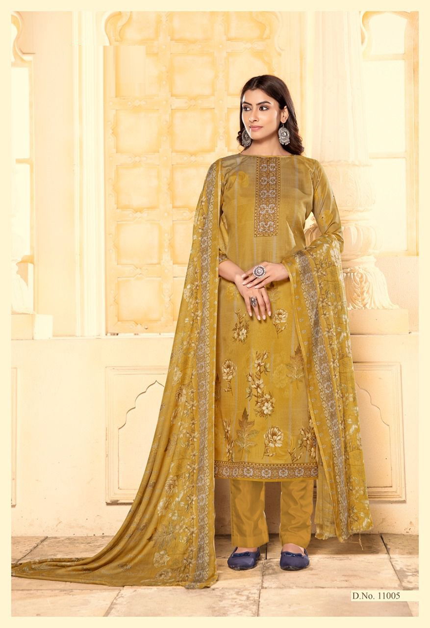 Pakizaa 11 Regular Wear Digital Printed Cotton Designer Dress Material Collection