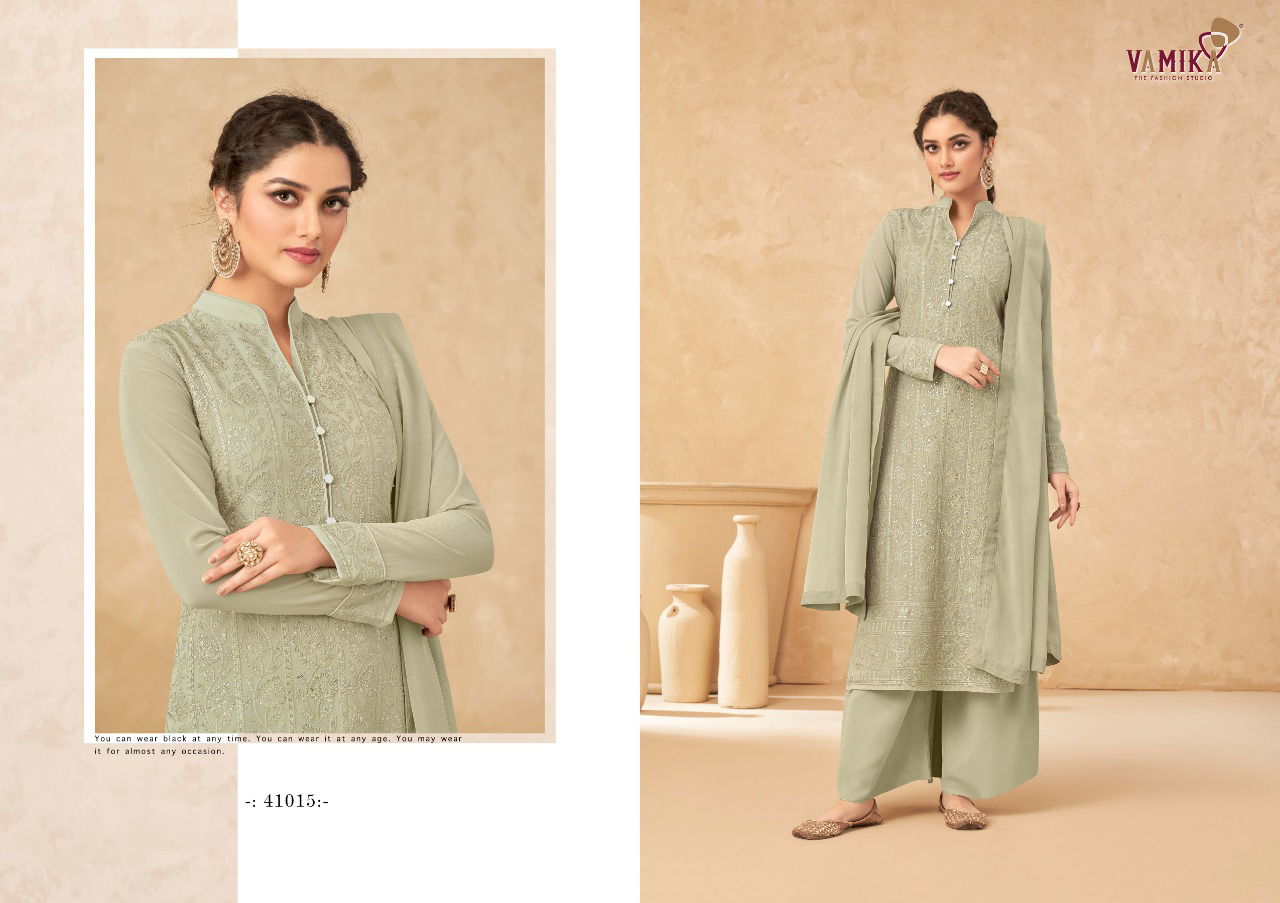 Vamika Simona 3 Heavy New Exclusive Wear Georgette Ready Made Collection