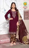 Allever Vol 16 By Jt Rayon Embroidery Dress Material Wholesale Market In Surat