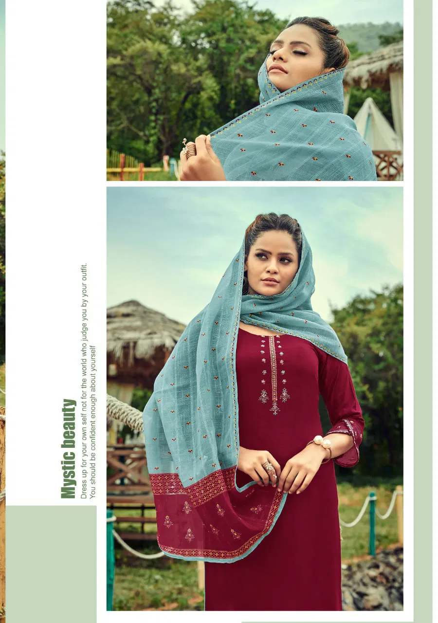 Koodee Mayra 1 Festive Wear Designer Fancy Rayon Ready Made Collection
