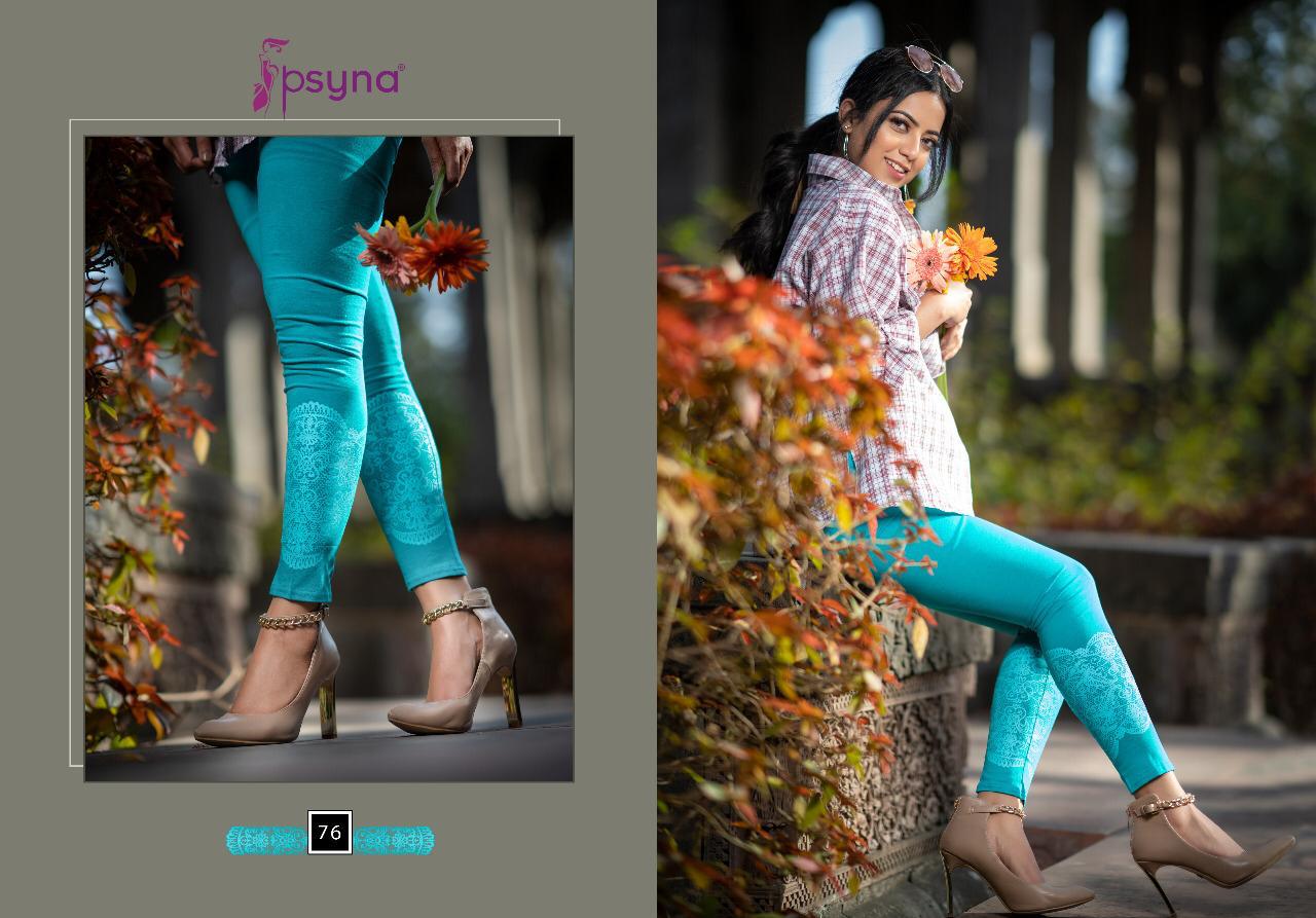 Designer Comfy Printed Ankle Length Leggings 