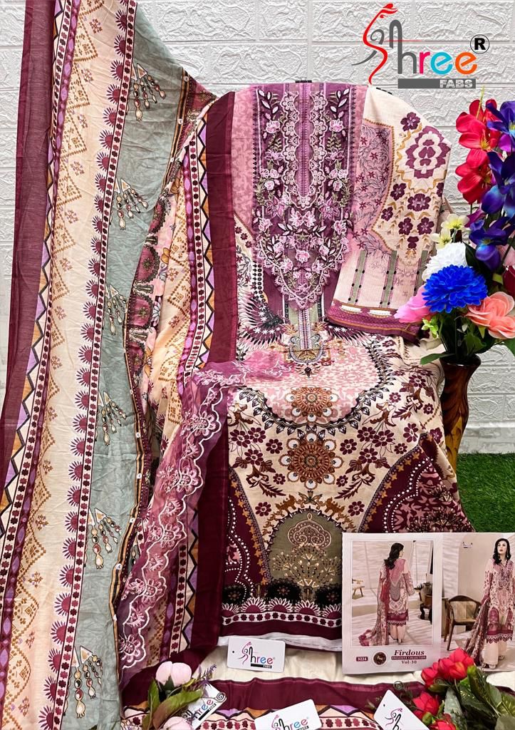 Firdous Exclusive Collection Vol 30 By Shree Fabs Pakistani Suit Catalog