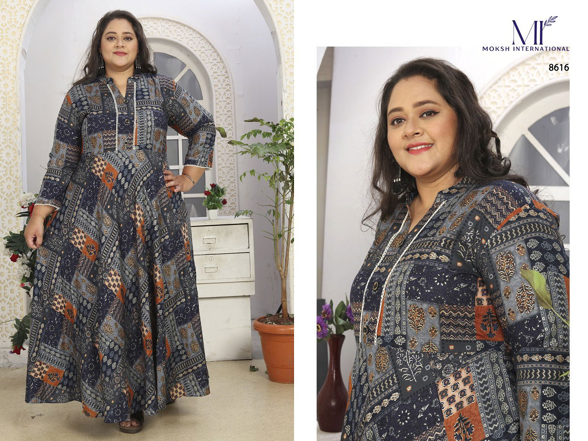 Tree Vol 1 By Moksh Printed Designer Kurtis Catalog
