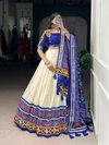 Taraa L 1735 Tussar Silk Patola Printed Navratri Lehenga Collection Wholesalers In Delhi
