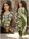 Naisha K 724 Vertican Discharge Print Kurti With Bottom Dupatta Wholesale Online
