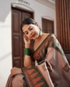 Soft Silk 4073 Soft Lichi Silk Beautiful Rich Pallu Jacquard Work Saree Orders In India