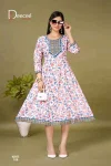 Kirti By Deecee Vartican Digital Printed Anarkali Kurti
