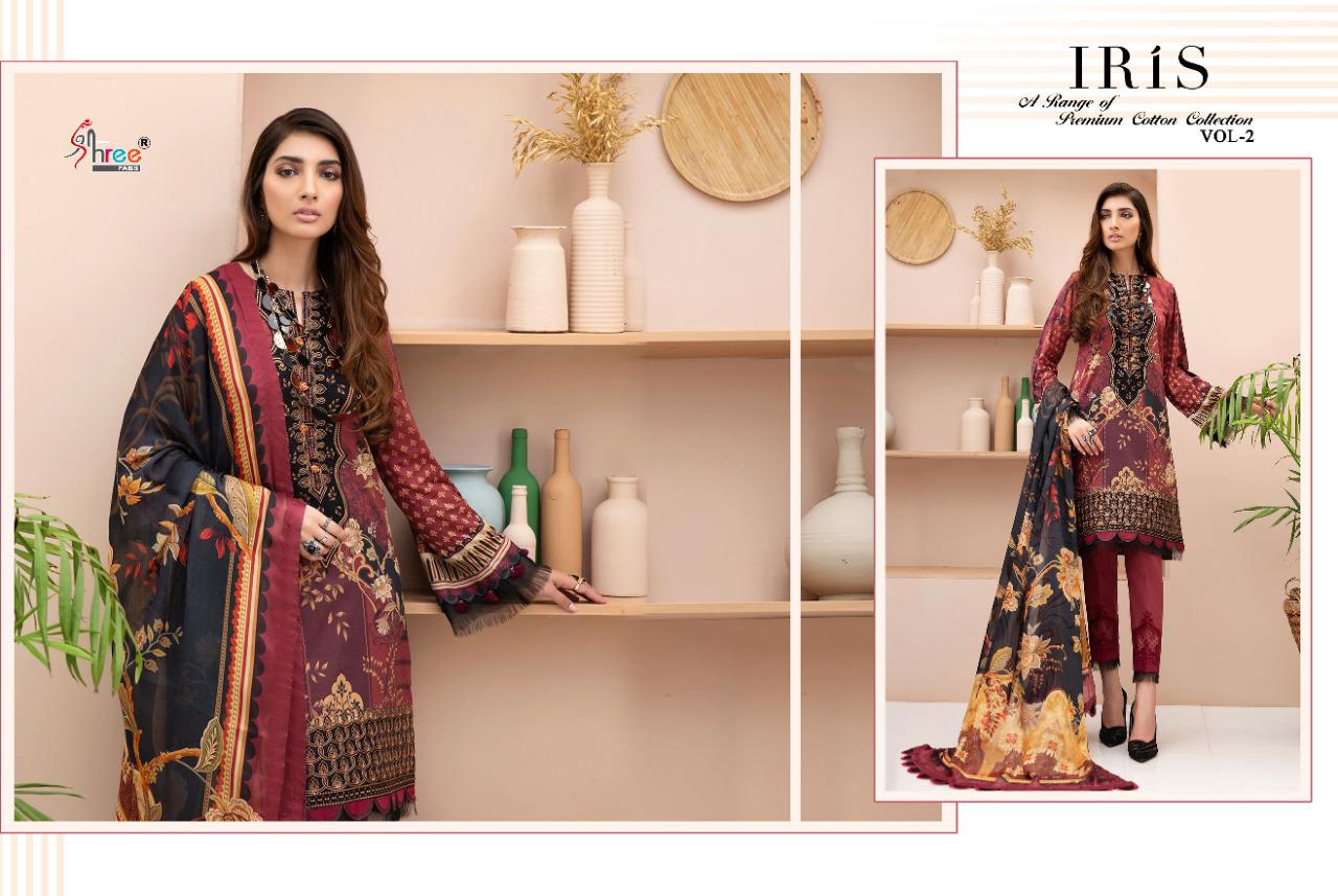Shree Fab irish Vol 2 Launched Latest Designer And Stylish Printed Designs  Pure Jam Cotton With Print And Exclusive Embroidery Work Salwar Suit  