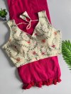 Khadi Hk 42 Vol 2 Khadi Cotton Saree With Cotton Blouse