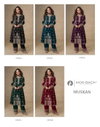 Muskan By Aashirwad Mor Bagh Chinon Silk Readymade Suits Wholesalers In Surat
