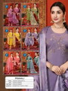 Pranali By Kaya Roman Shimmer Wholesale Kurti With Bottom Dupatta In India