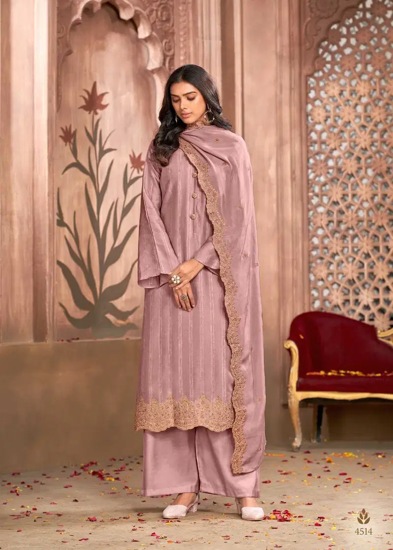 Riyaaz By Bela Silk Traditional Wear Stylish Dress Material Bulk Orders In India