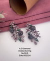 AD Diamond Oxidised Wholesale Earring  in India