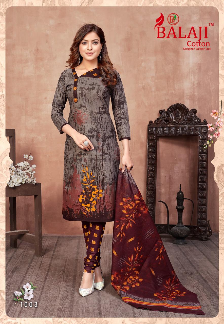 Balaji Hungama 10 Latest Fancy Designer Regular Casual Wear Pure Cotton Printed Cotton Collection
